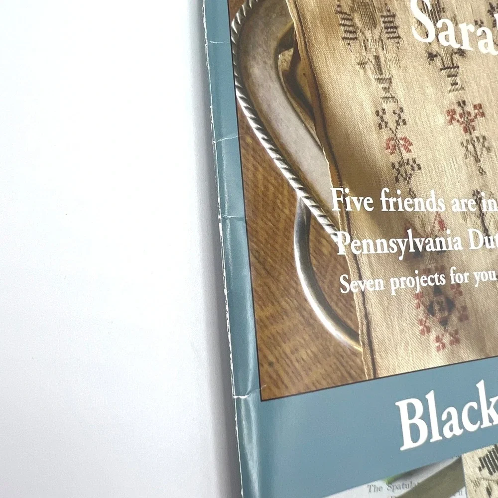 Blackbird Designs Thank You Sarah Tobias Cross Stitch Pattern Book 7 Projects